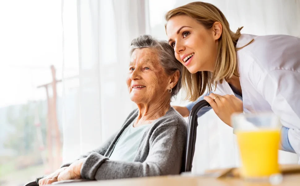 Resident and care giver